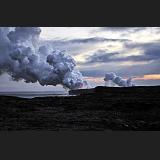 lava meets the ocean
